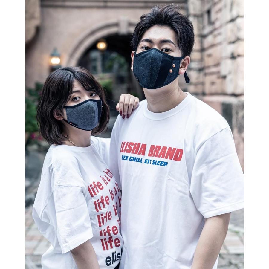 マスク　立体構造　布　洗える　繰り返し　デニム　調節可　ユニセックス　小顔効果　おしゃれ　やわらか | 