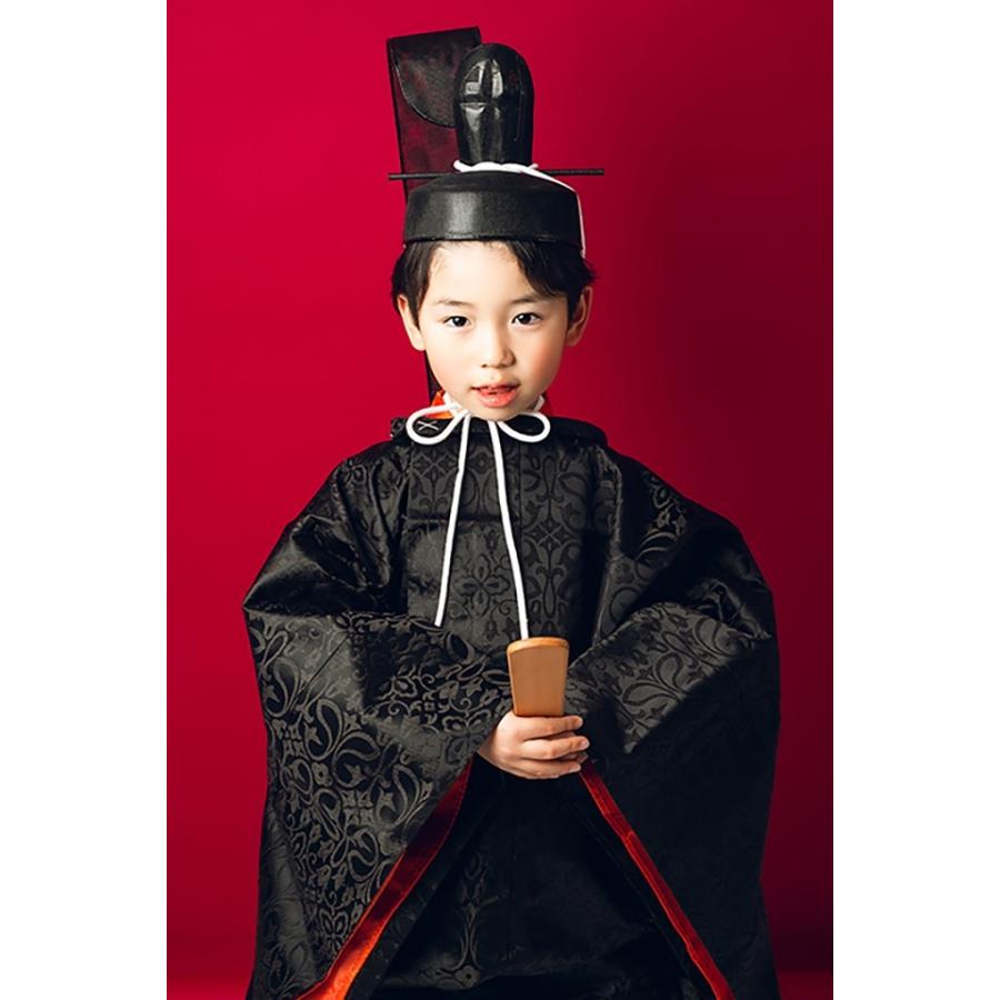 5歳の七五三 希少 平安装束衣装 5歳 衣冠 こだわりの5歳七五三時代衣装 着物 Ikan11 うたかた着物宅配レンタルいちは 通販 Yahoo ショッピング