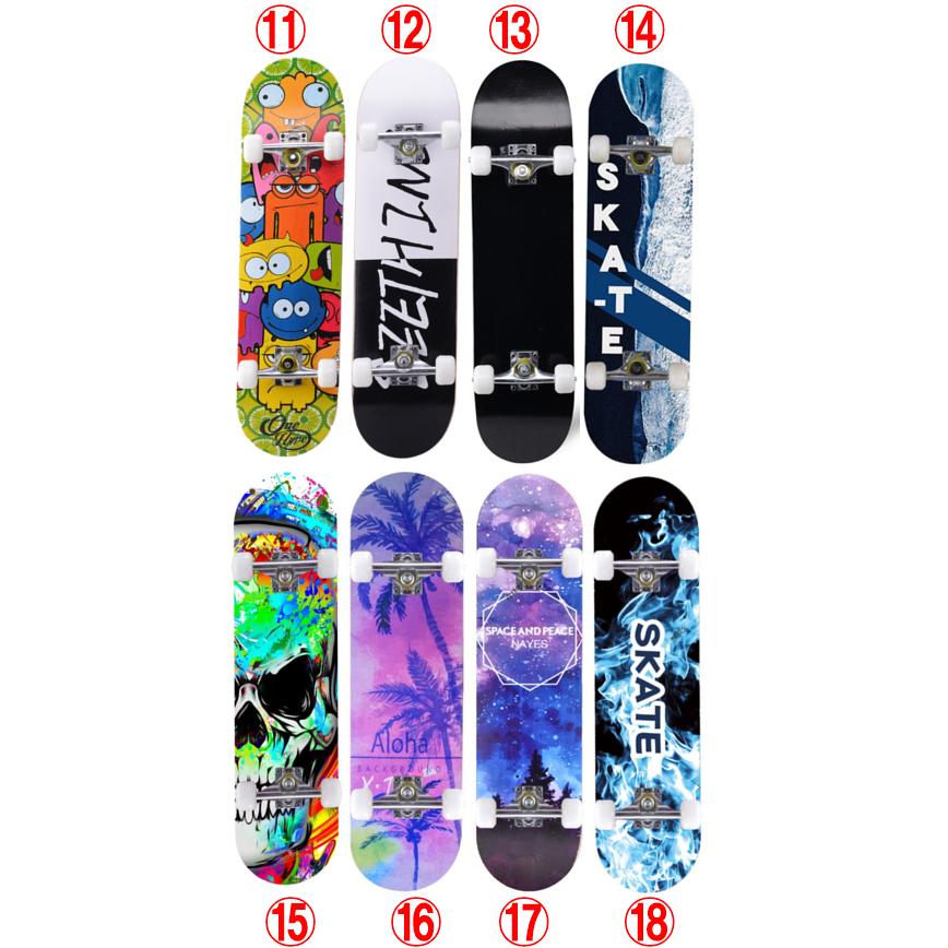 スケボー 初心者 デッキ スケートボード コンプリート キッズ 大人 初