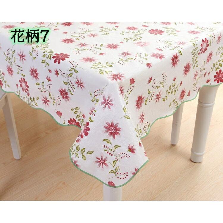 テーブルクロス 防水 おしゃれ ビニール PEVA素材 防カビ 撥水 北欧