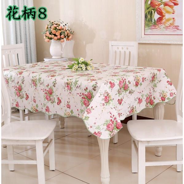 テーブルクロス 防水 おしゃれ ビニール PEVA素材 防カビ 撥水 北欧