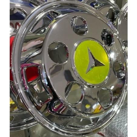 12インチDXメッキホイールキャップ（4枚セット）カラーフィルム