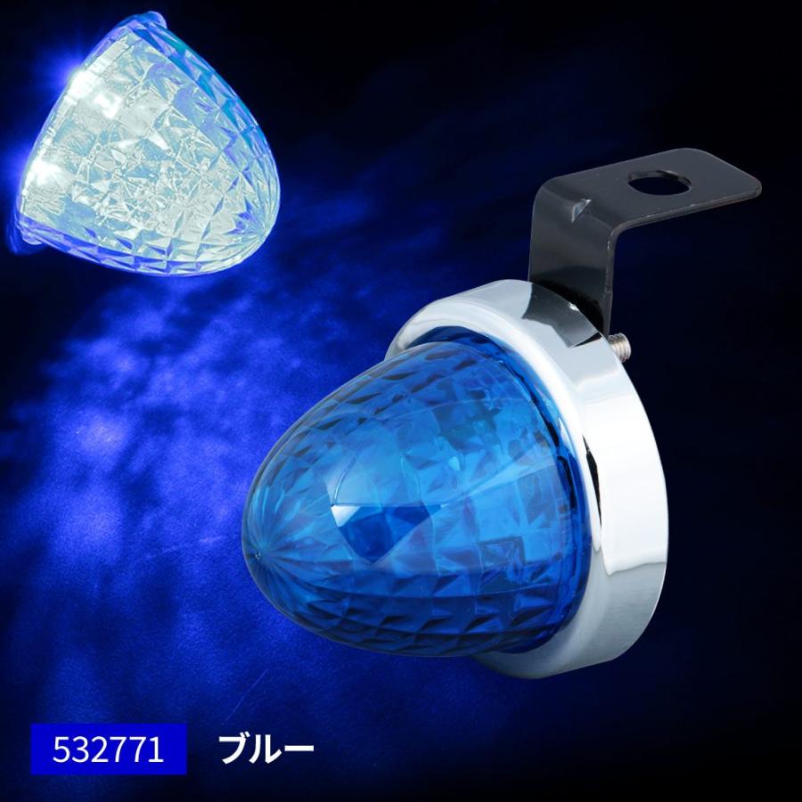 LED ミニサイドマーカーランプ螢（ホタル）カラーレンズ 12V/24V