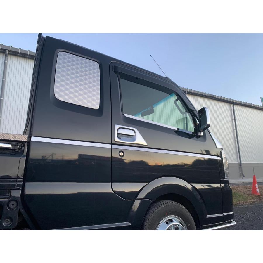 ステンレス ドアガーニッシュ スーパーキャリー用（3分割） L/Rセット