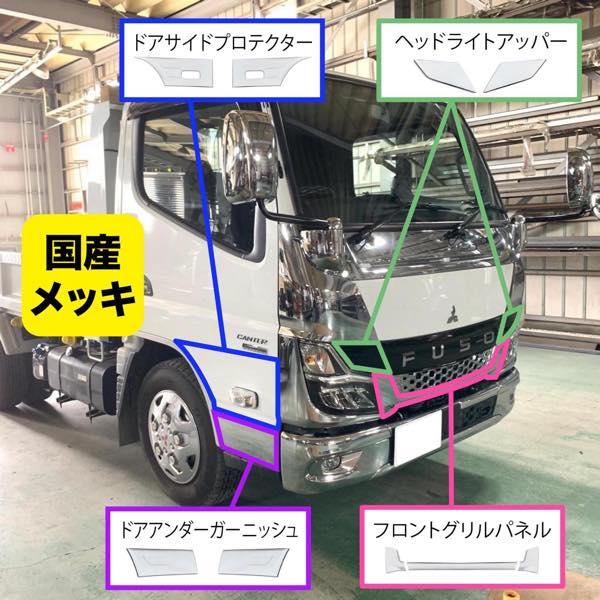 フロントグリルパネル 20キャンター標準車用 : トラックアート歌麿