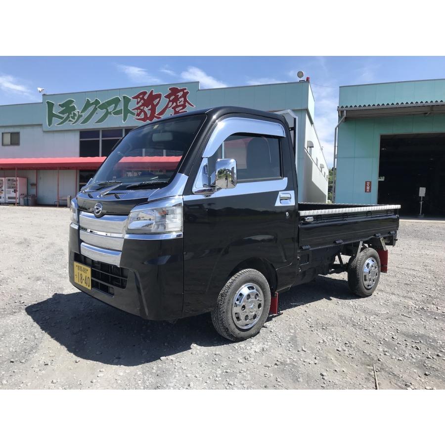 コーナーパネル　軽トラ用 楽天市場】軽トラ用 メッキ コーナーパネル R/L ハイゼット