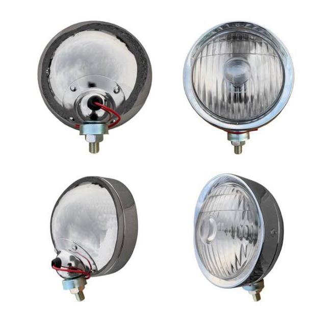 丸フォグランプ 4.5インチ（約120mmΦ） 24V35W球付 （クリアレンズ