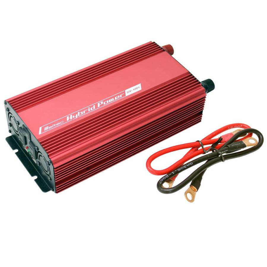 DC/AC USB&コンセント サイレントインバーター SIV-1001 800W 24V