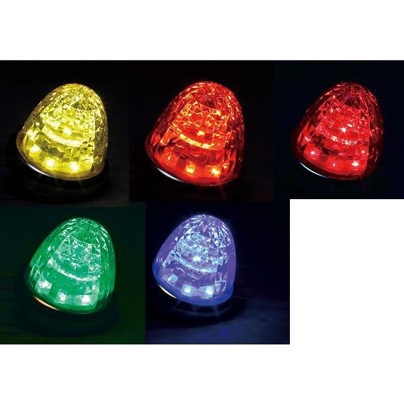 超流星マーカーランプ カラーレンズ 12V/24V共用 : トラック