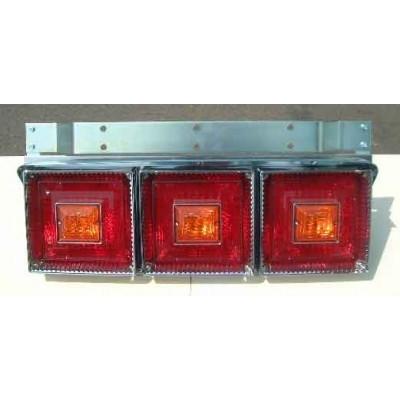 JB　角テール　角型　ウインカーリレー　左右セット JB 角テールランプ (新レンズ) 大型 ウインカーリレー付き 24V用