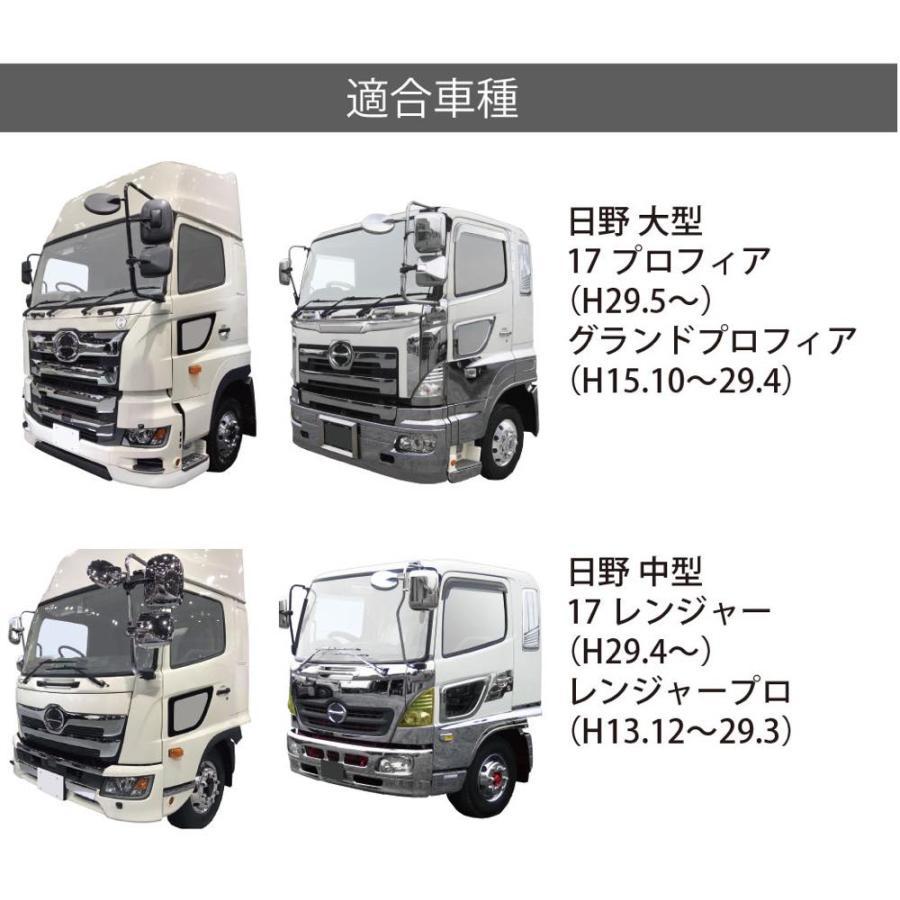 安全窓カバー 新格子 日野（17プロフィア／17レンジャー／グランド