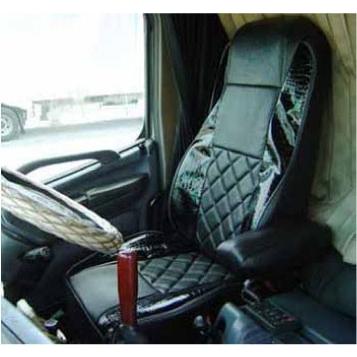 大型用黒豹（ブラックパンサー)クロコシートカバー【運転席