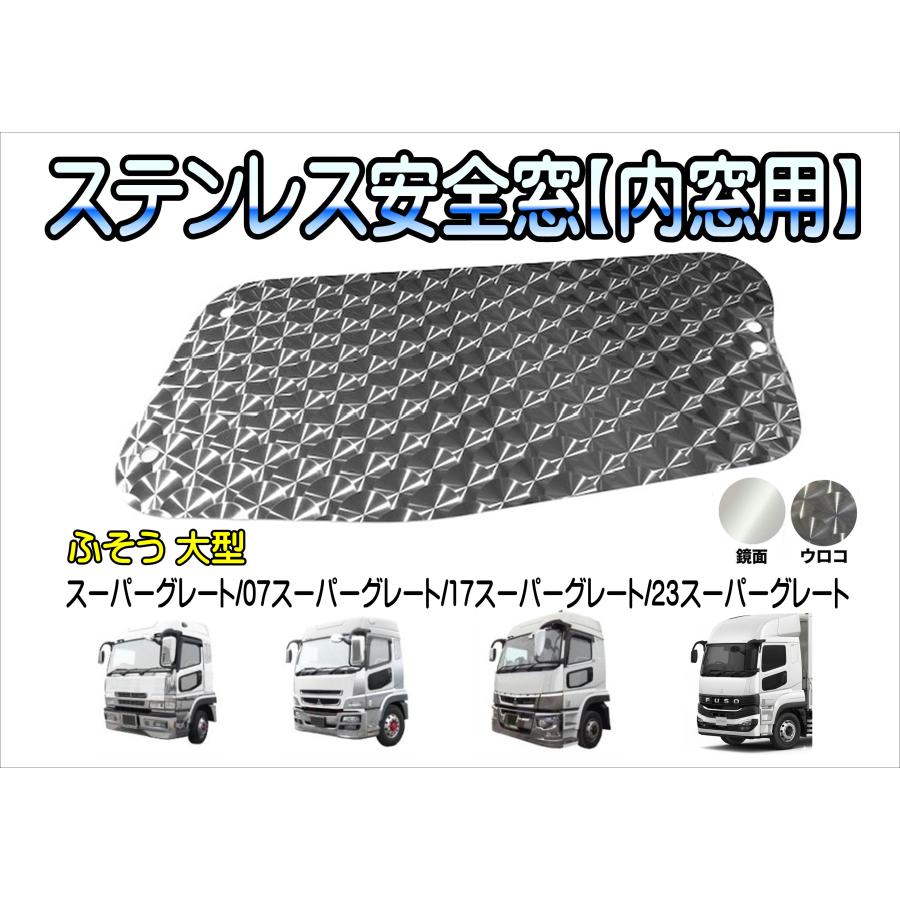 FUSO　スーパーグレート安全窓 ステンレス安全窓【内窓用】スーパーグレート/07スーパーグレート/17