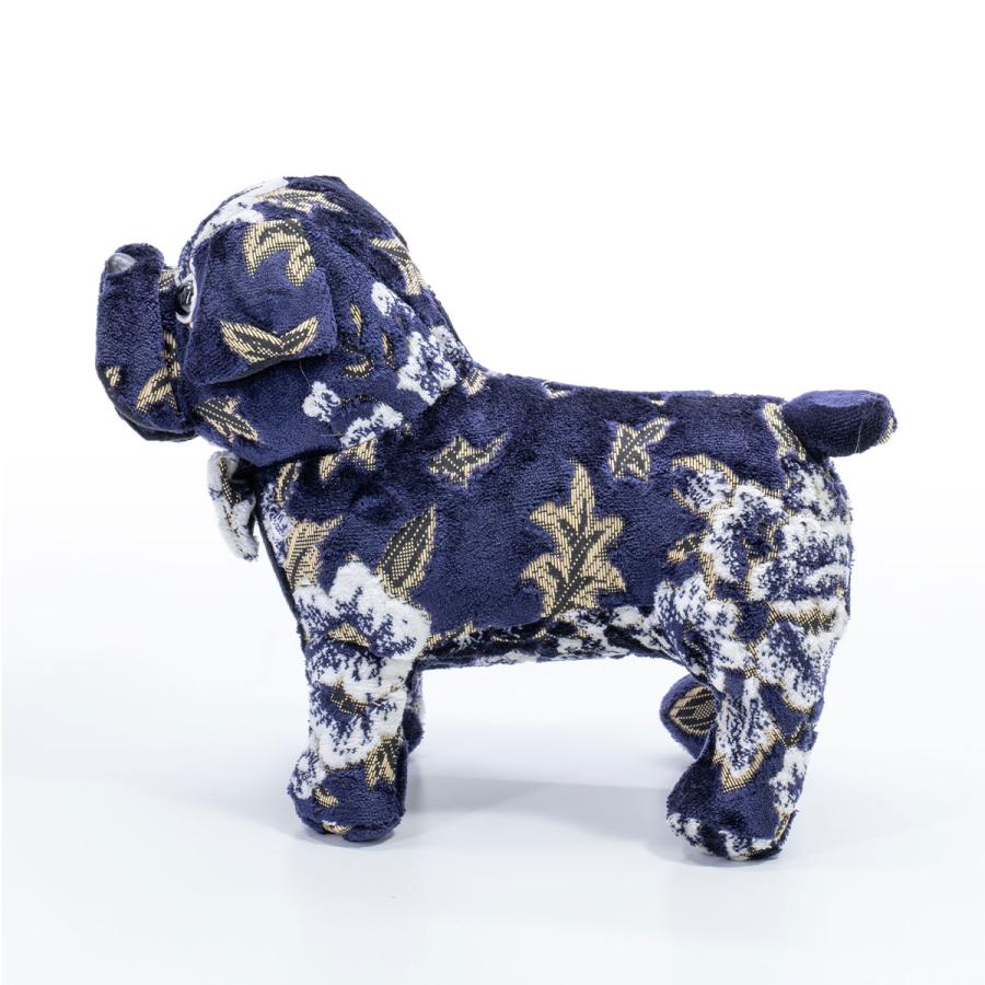 金華山 マドンナ 【ブルドッグ】ホワイト ぬいぐるみ 300mm×380mm