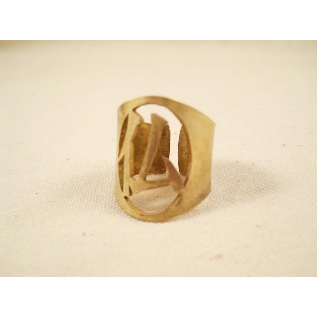 Factoryzazie ファクトリーザジ 真鍮製 文字透かしリング 仏 商品の発送は ご入金から１０日前後になります 日本製 ハンドメイド 手作り 日本語 個性的 05 14 13 229 浴衣通販 Utatane 通販 Yahoo ショッピング