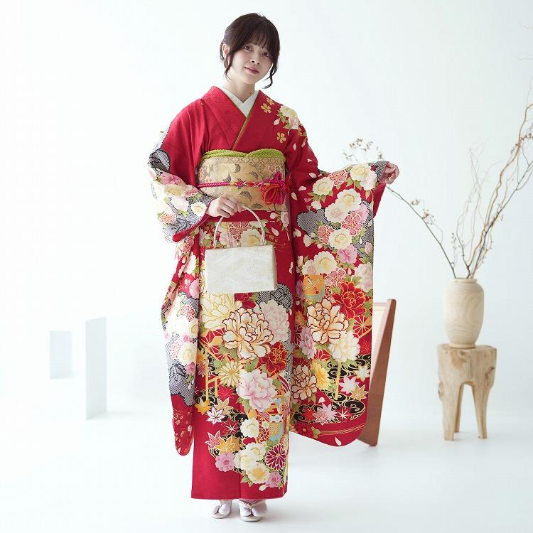 振袖 レンタル 成人式 21点セット 華やか 可愛い系 振袖 成人式セット