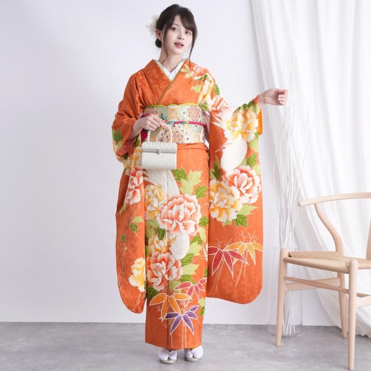 振袖 レンタル 成人式 21点セット レトロ 成人式セット 花 振袖 レンタル 成人式 21点セット レトロ 成人式セット 花