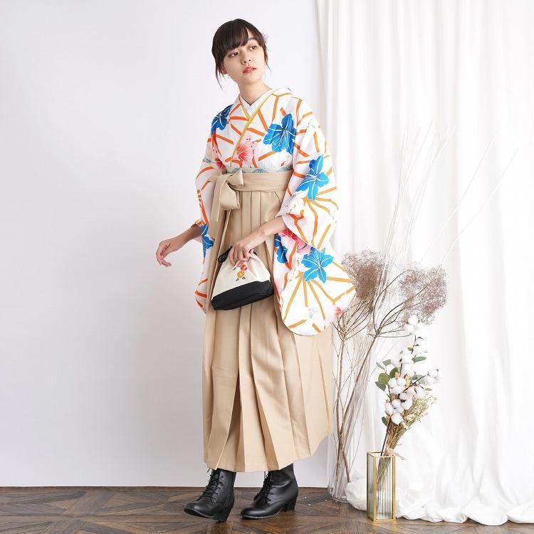 最高の レンタル 2尺袖着物 袴 16点セット 華やか 可愛い系 袴セット 卒業式 花柄 白系 浴衣通販 Utatane 通販 Yahoo ショッピング 送料込 Www Kmhsystems Com