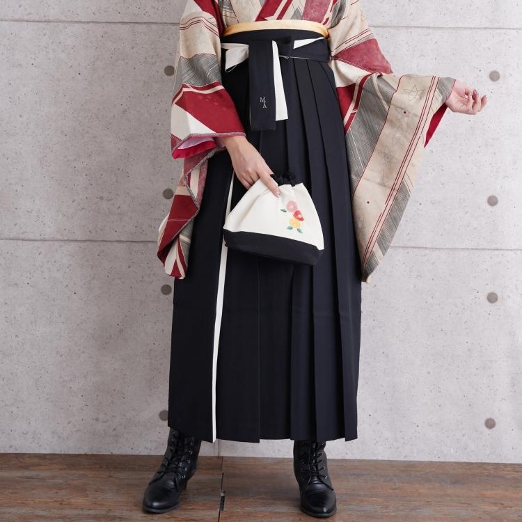 袴 レンタル 卒業式 袴 2尺袖着物 袴 17点セット モダンアンテナ レトロモダン系 袴セット 卒業式 矢絣 赤系 袴 卒業式 草履 足袋