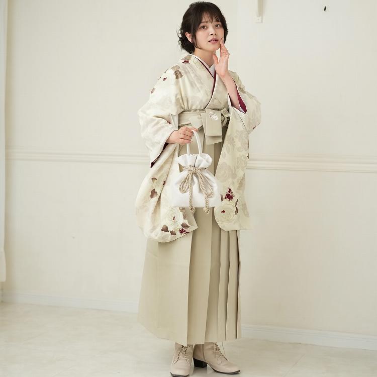 袴 レンタル 卒業式 2尺袖着物 17点セット JAPAN STYLE×中村里砂