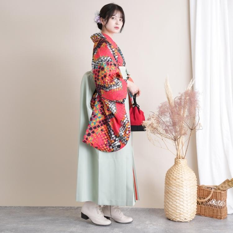袴 レンタル 卒業式 2尺袖着物 17点セット モダンアンテナ 古典 袴 レンタル 卒業式 2尺袖着物 17点セット モダンアンテナ 古典