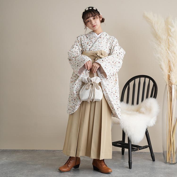 utatane 袴 レンタル 卒業式 袴 2尺袖着物 袴 17点セット レトロモダン