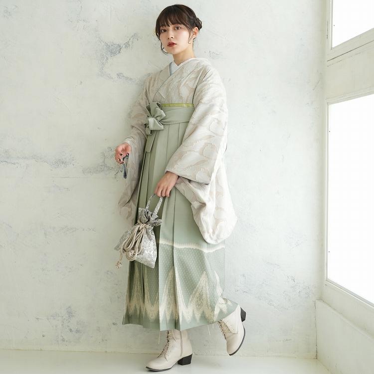 専用です☆アンティーク山吹色の着物にグリーンのだらりの帯セット 専用です☆アンティーク山吹色の着物にグリーンのだらりの帯セット