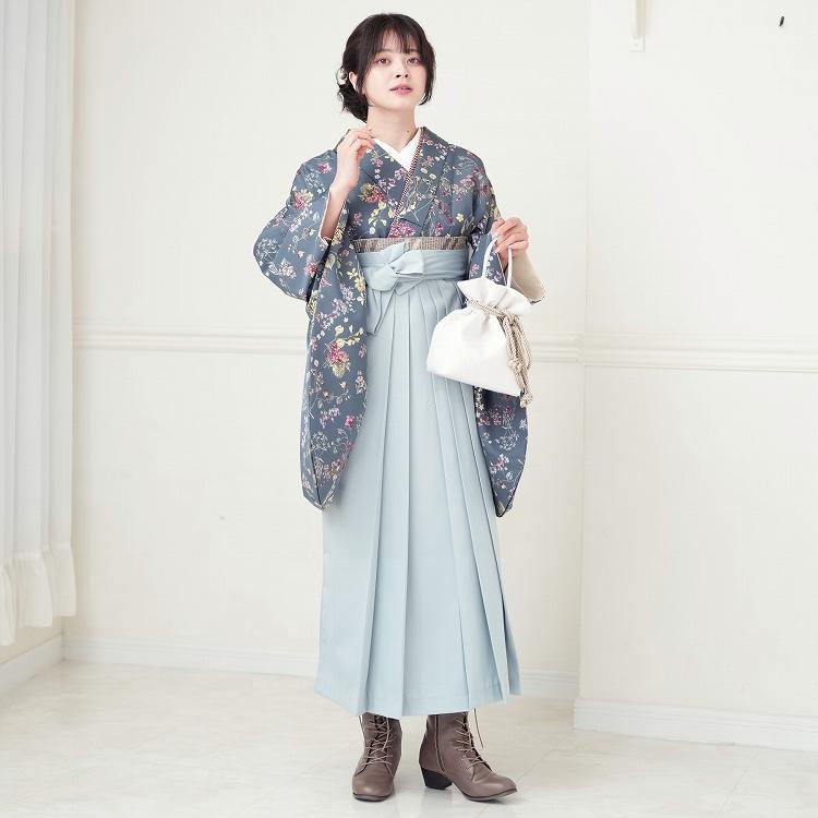 utatane 袴 レンタル 卒業式 2尺袖着物 袴 17点セット レトロモダン 系