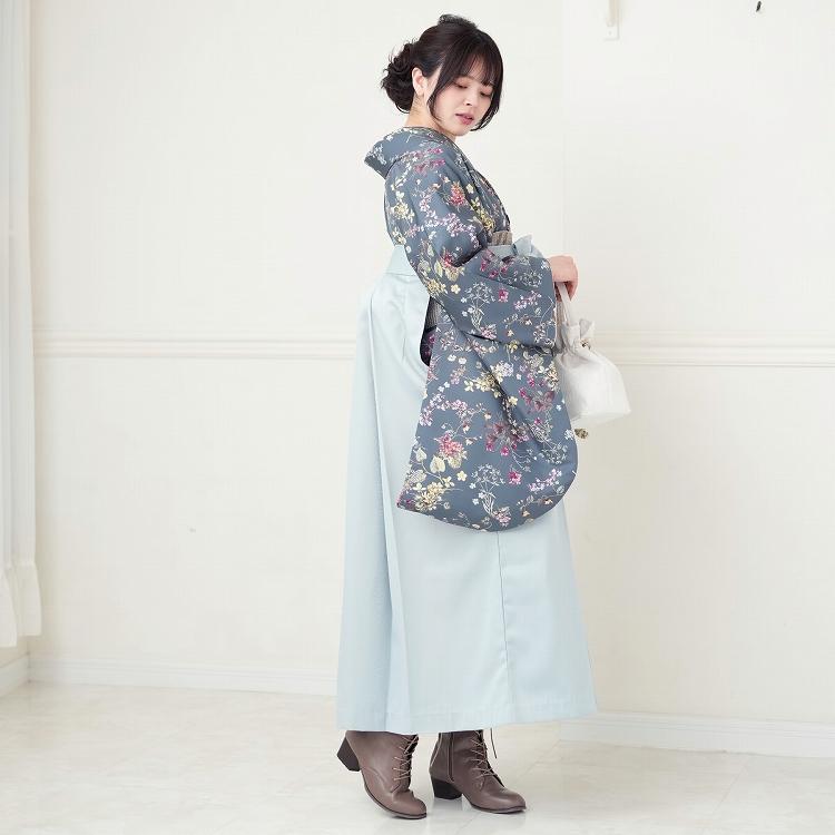 utatane 袴 レンタル 卒業式 2尺袖着物 袴 17点セット レトロモダン 系
