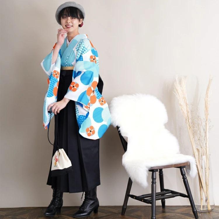 100 の保証 レンタル 袴 袴セット 卒業式 大学生 大人 女性 2尺袖着物 袴16点セット フルセット 水色 ミント オレンジ レトロ 緑のプリズムドット 14 16 24 124 浴衣通販 Utatane 通販 Yahoo ショッピング 新作モデル Www Kmhsystems Com