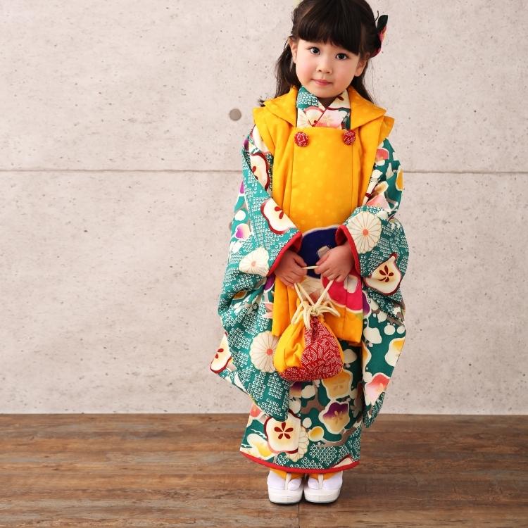 レンタル 七五三 3歳 セット 芸艸堂 UNSODO 古典柄 レトロ レンタル 七五三 3歳 セット 芸艸堂 UNSODO 古典柄 レトロ