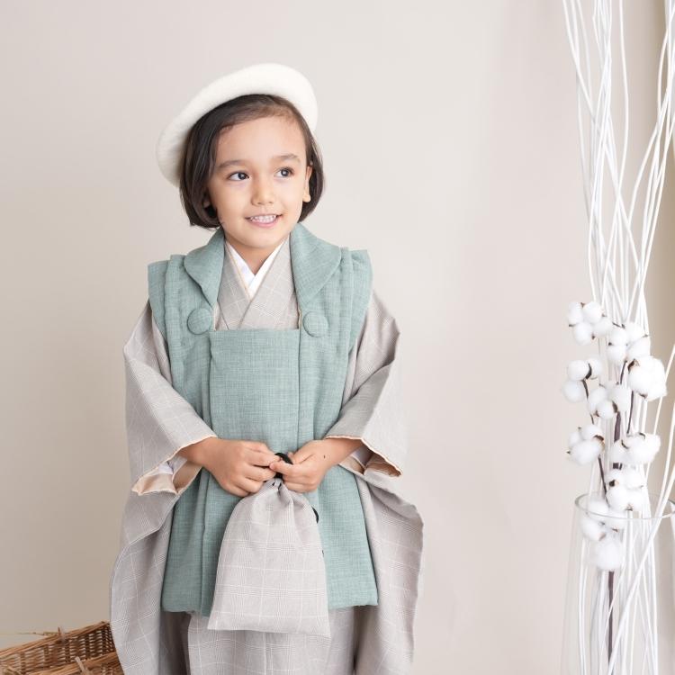 レンタル 七五三 3歳 男の子 セット utatane 古典柄 レトロ