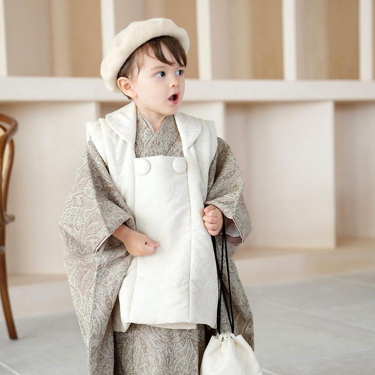 レンタル 七五三 3歳 男の子 七五三セット utatane レトロ