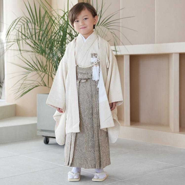 utatane レンタル 七五三 5歳 男の子 レトロ ナチュラル ジャガード