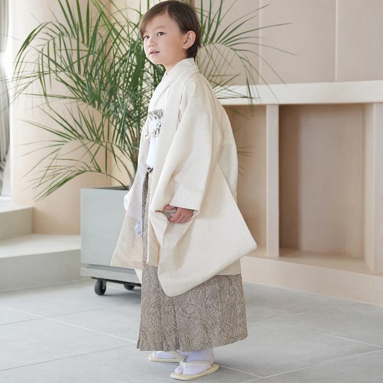 utatane レンタル 七五三 5歳 男の子 レトロ ナチュラル ジャガード