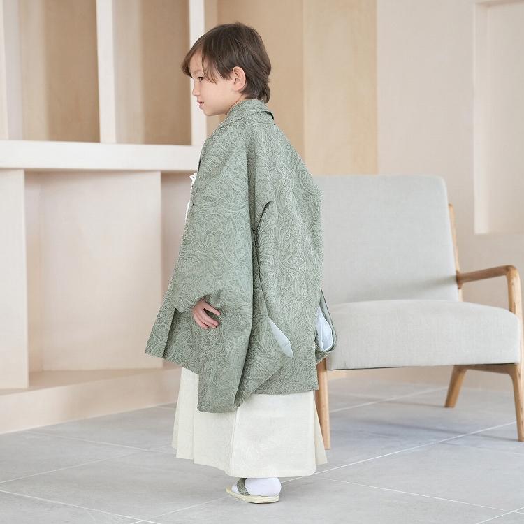 utatane レンタル 七五三 5歳 男の子 レトロ ナチュラル ジャガード 