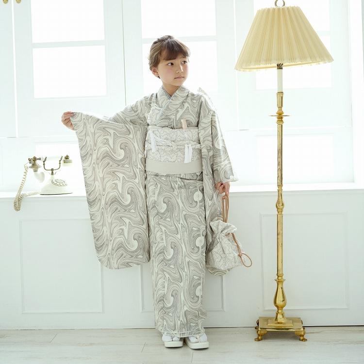 レンタル 七五三 7歳 セット ひよこ商店 古典柄 レトロ アンティーク系