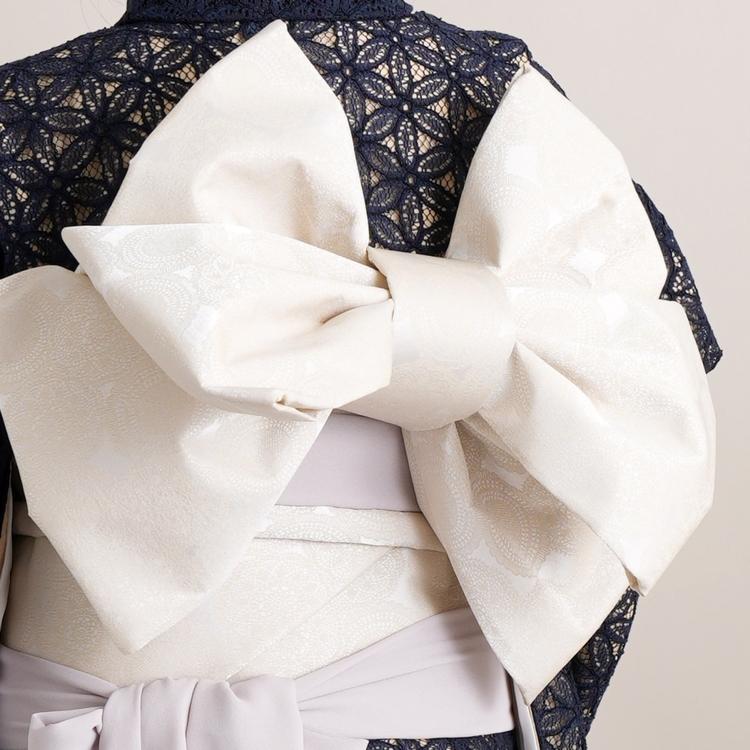 7歳 ピンパネルブラック着物とレース帯 7歳 ピンパネルブラック着物と