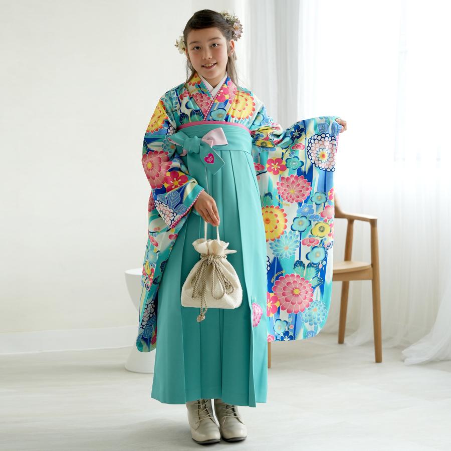 袴 レンタル 小学生 2尺袖着物 15点セット SISTER JENNI / シスター