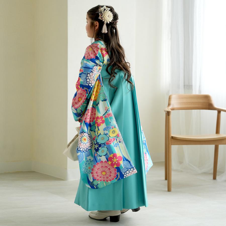 袴 レンタル 小学生 2尺袖着物 15点セット SISTER JENNI / シスター