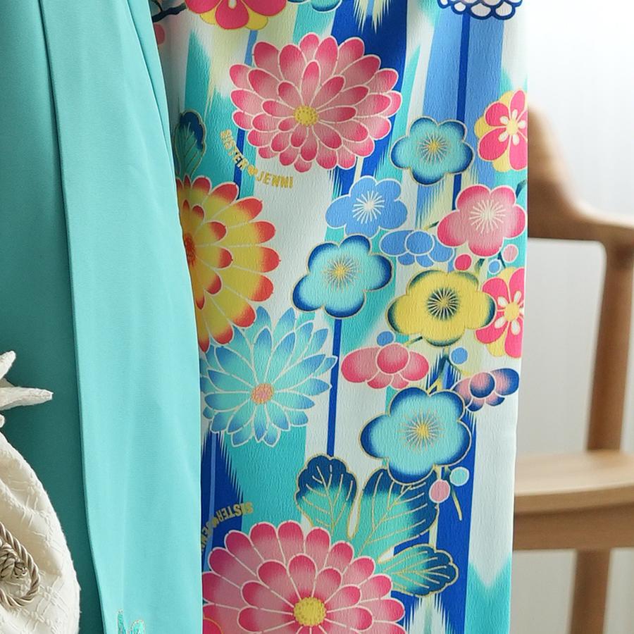 袴 レンタル 小学生 2尺袖着物 15点セット SISTER JENNI / シスター
