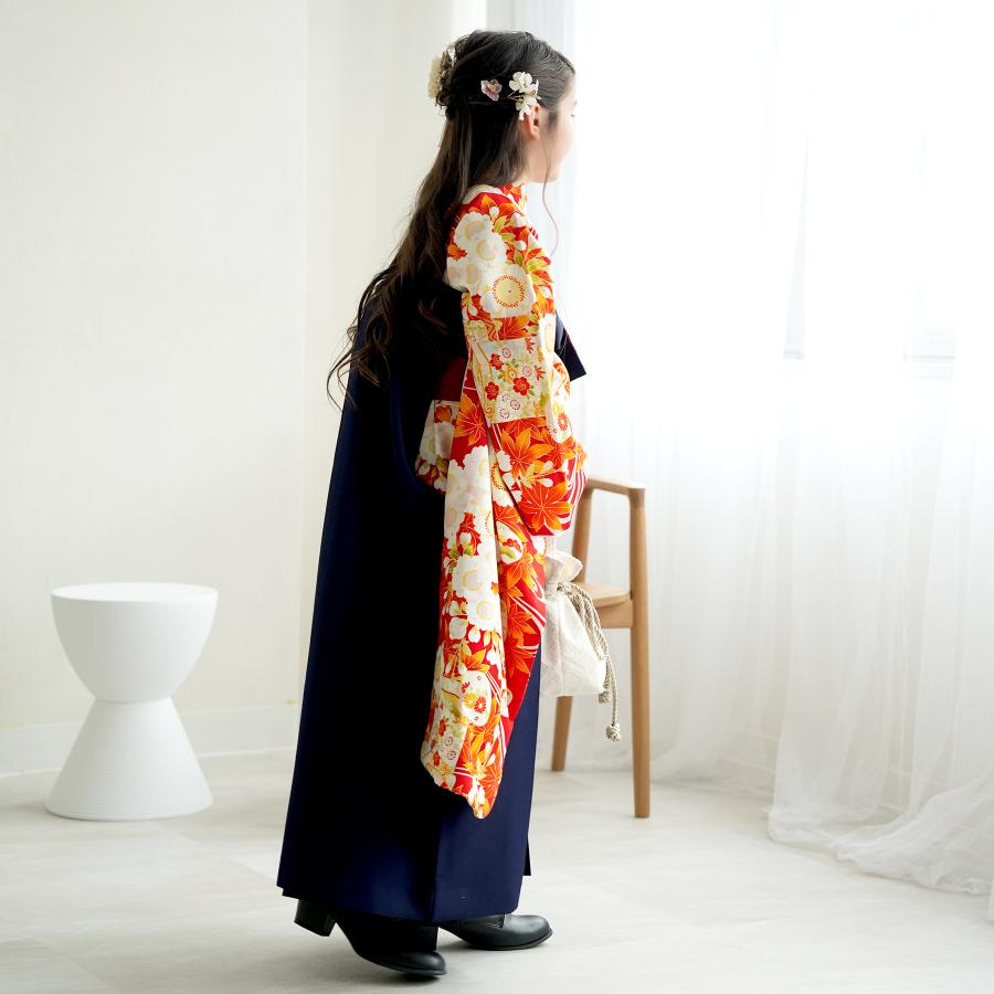 袴 レンタル 小学生 2尺袖着物 15点セット ちはやふる×JAPAN STYLE