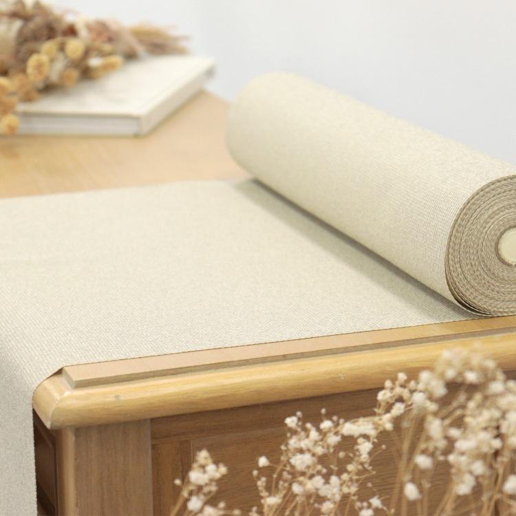 反物 正絹 着物 縞 ベージュ系 本場塩沢 本塩沢 本塩沢紬 塩澤 ほし乃