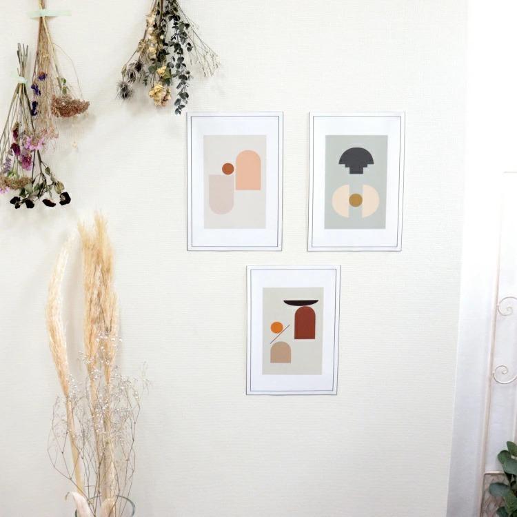 北欧ポスター ファブリックタペストリー ファブリックポスター シンプル 雑貨 インテリア 絵画 韓国インテリア 北欧 フレーム風 額柄 だまし絵 浴衣通販 Utatane 通販 Yahoo ショッピング