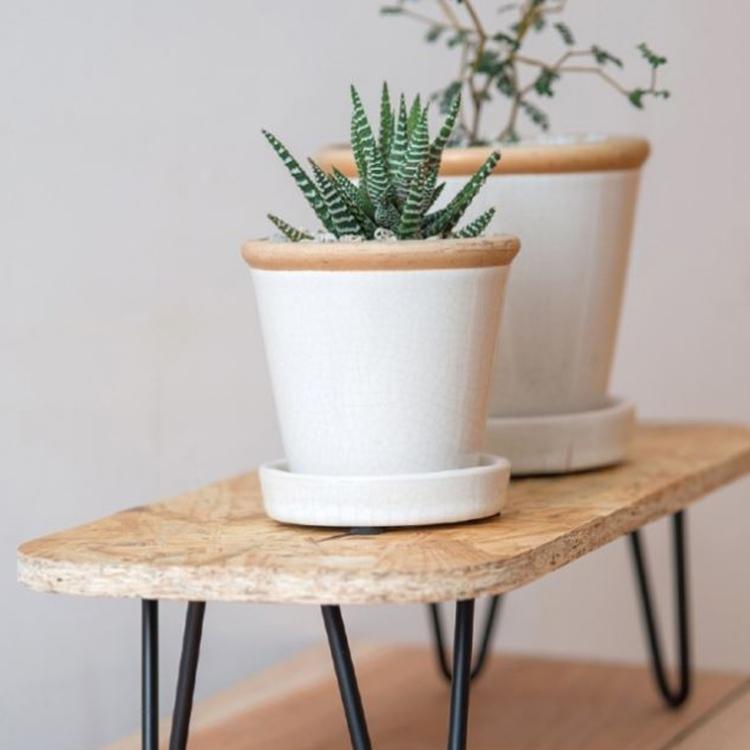 グロッシーポット 直径13 5cm 植木鉢 ガーデニング グリーン プランター セラミック クラック ひび ひび割れ模様 貫入 底穴有 浴衣通販 Utatane 通販 Yahoo ショッピング