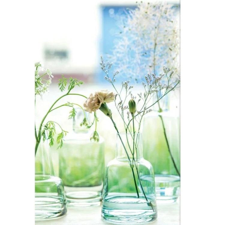 花瓶 おしゃれ フラワーベース ガラスボトル 一輪挿し インテリア