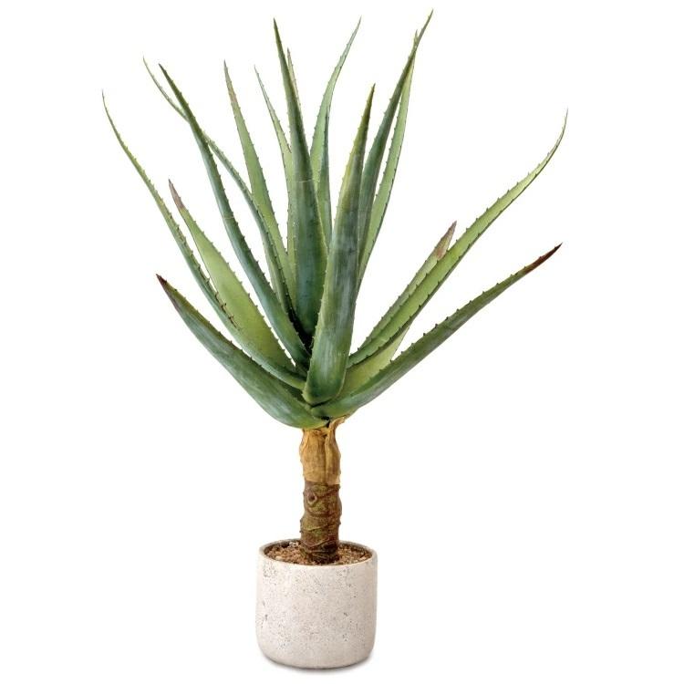 フェイクグリーン 人工観葉植物 アロエ インテリア 造花 観葉植物
