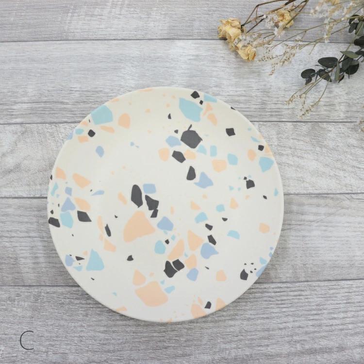 食器 お皿 手書き風プリントプレート バンブーファイバー サステイナブル エコ 竹繊維 メンフィス柄 韓国インテリア 韓国雑貨 天然素材 おしゃれ 浴衣通販 Utatane 通販 Yahoo ショッピング