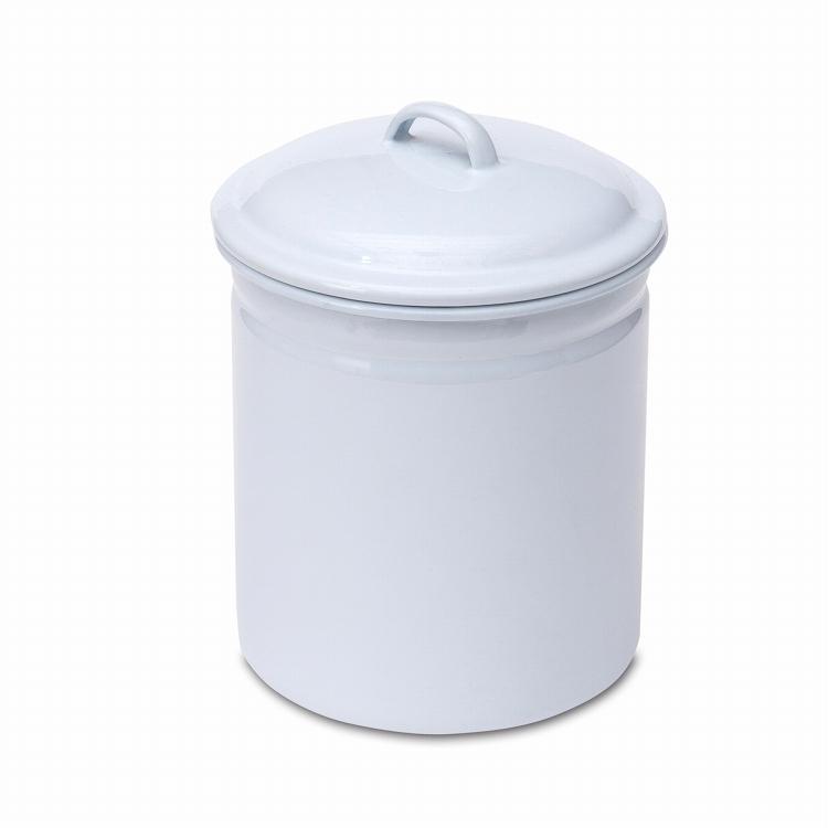 ☘️イマン☘️ イザベラ ホーロー製取っ手付き角ストッカー イマン