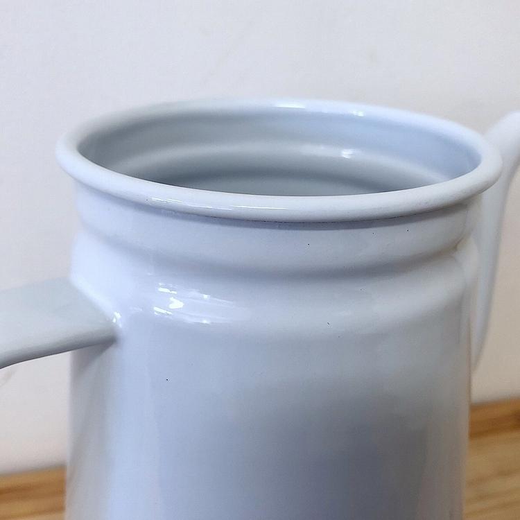 コーヒーポット ケトル おしゃれ 1.3L ホーロー 容器 食器 白 ホワイト